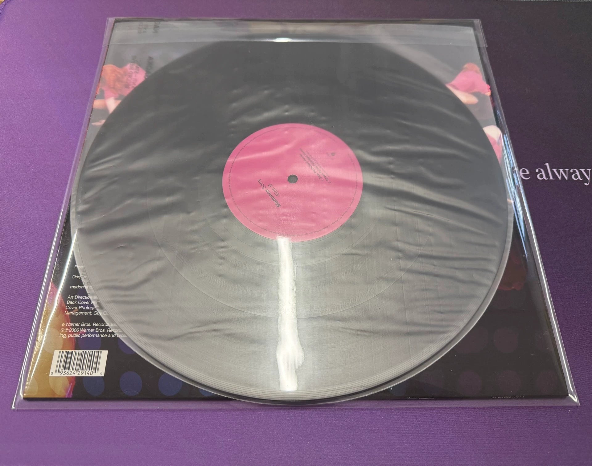 Madonna – Sorry 2006 European First Press 12-Inch Vinyl