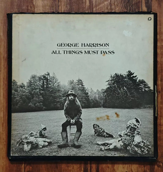 George Harrison – All Things Must Pass UK Second-Press Vinyl 3LP — front view