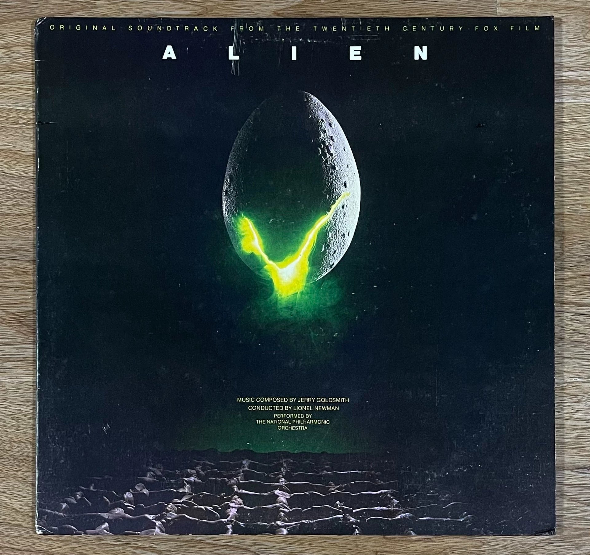 Alien – Original Motion Picture Soundtrack 1979 US First-Press Vinyl LP — front view