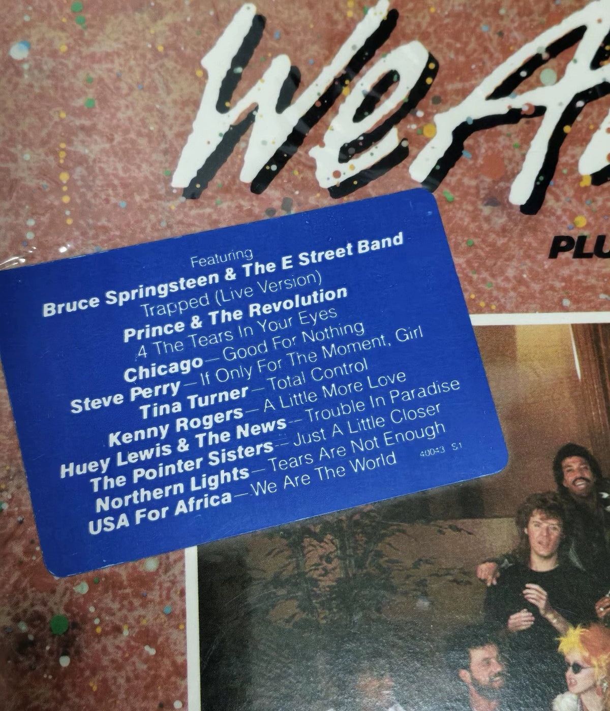 USA for Africa – We Are the World 1985 US First-Press Vinyl LP — product detail 3