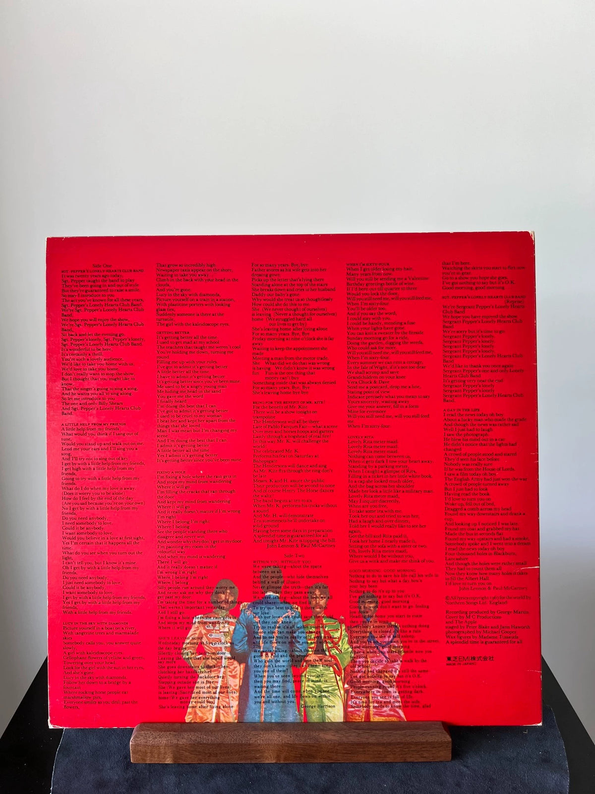 The Beatles – Sgt. Pepper’s Lonely Hearts Club Band – Japanese Vinyl LP – detail 3