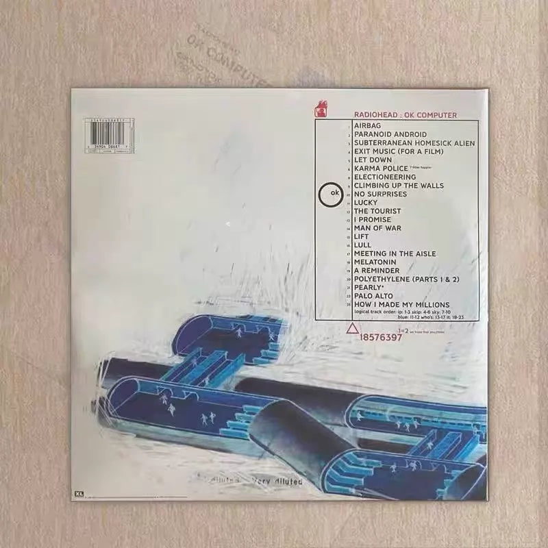 Radiohead – OK Computer OKNOTOK 1997–2017 – 180g Vinyl (3LP)