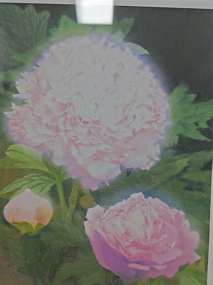 Naoko Hara – Peonies – Framed A/P Print – detail 8