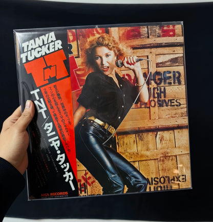 Tanya Tucker – TNT – Japanese LP with OBI – actual item photograph 1