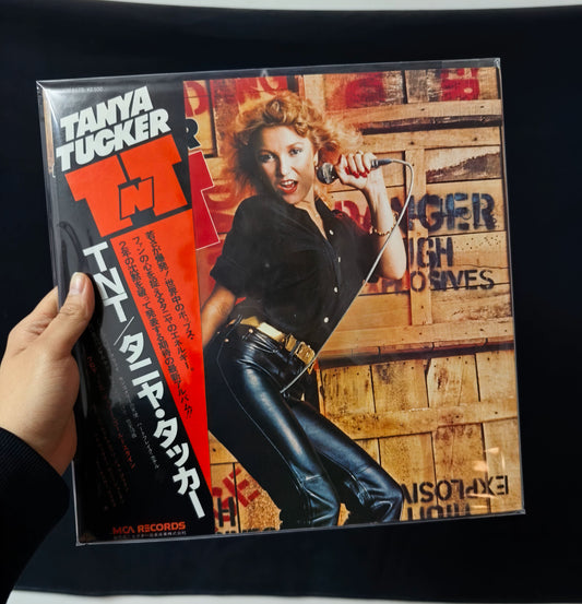 Tanya Tucker – TNT – Japanese LP with OBI – actual item photograph 1