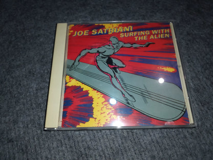 Joe Satriani – Surfing with the Alien – 1987 Japanese CD – actual item photograph 1