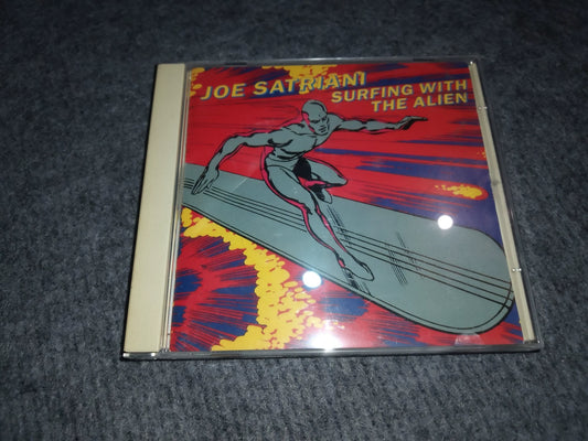 Joe Satriani – Surfing with the Alien – 1987 Japanese CD – actual item photograph 1