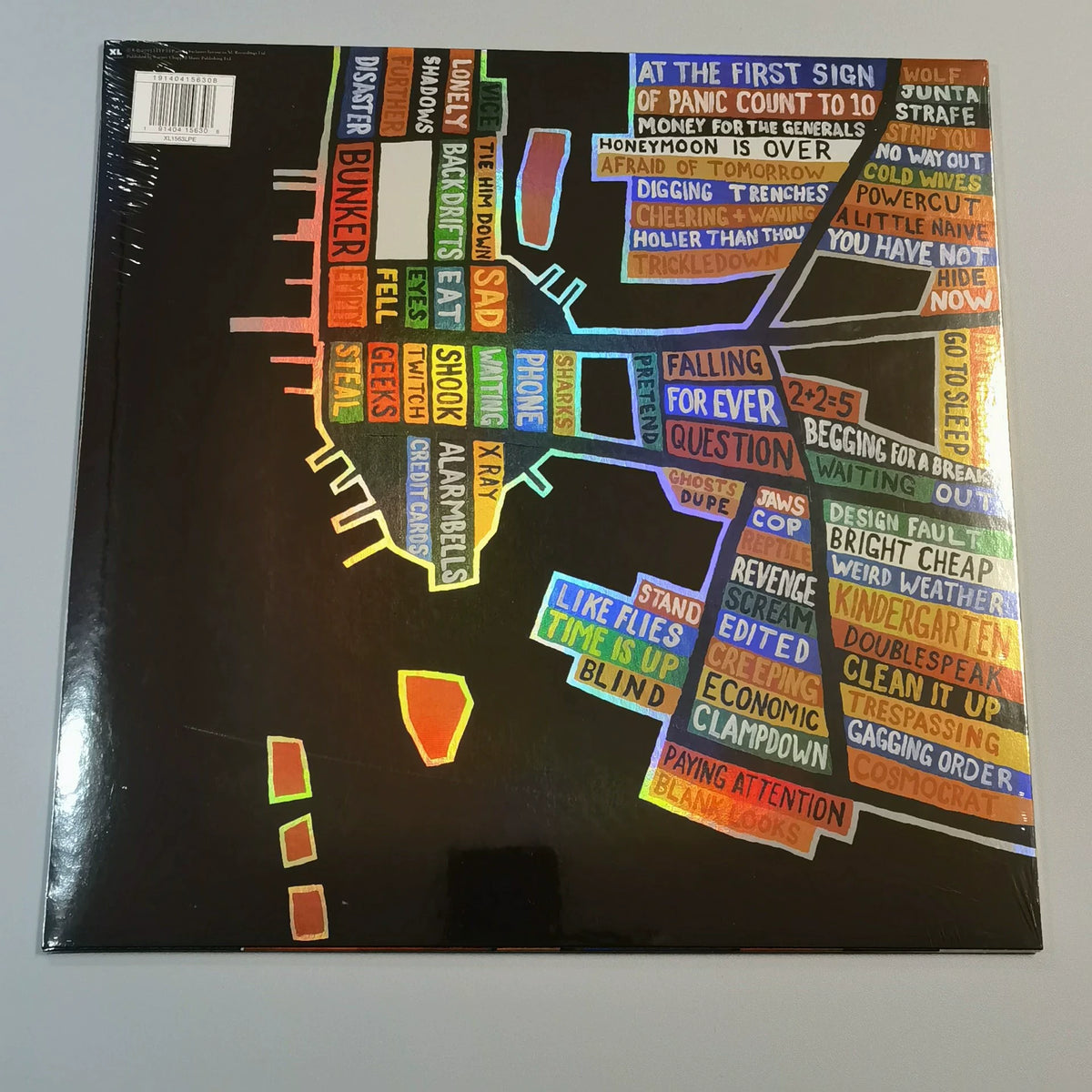Radiohead – Hail to the Thief (Live Recordings 2003–2009), Red Vinyl – item photograph 2
