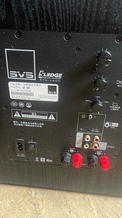 SVS SB-1000 Powered Subwoofer, 220–240V – photo 5