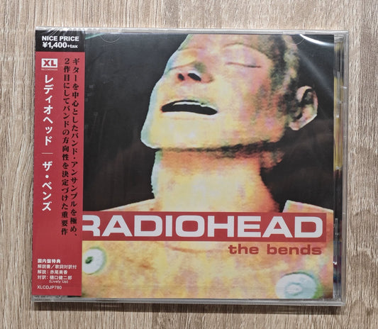 Radiohead – The Bends – Japanese CD with OBI, Sealed – actual item photograph