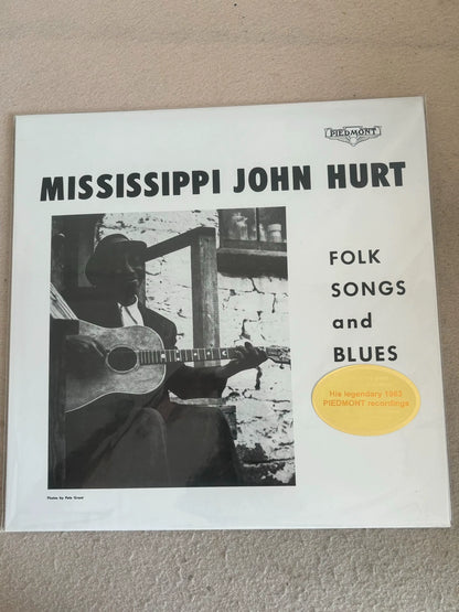 Mississippi John Hurt – Folk Songs and Blues (LP) – photo 1