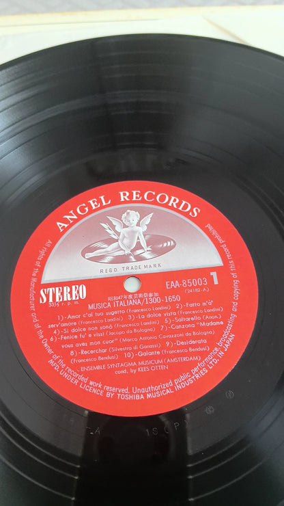 Ensemble Syntagma Musicum Amsterdam – Italian Music 1300–1650 (LP) – source photo 4