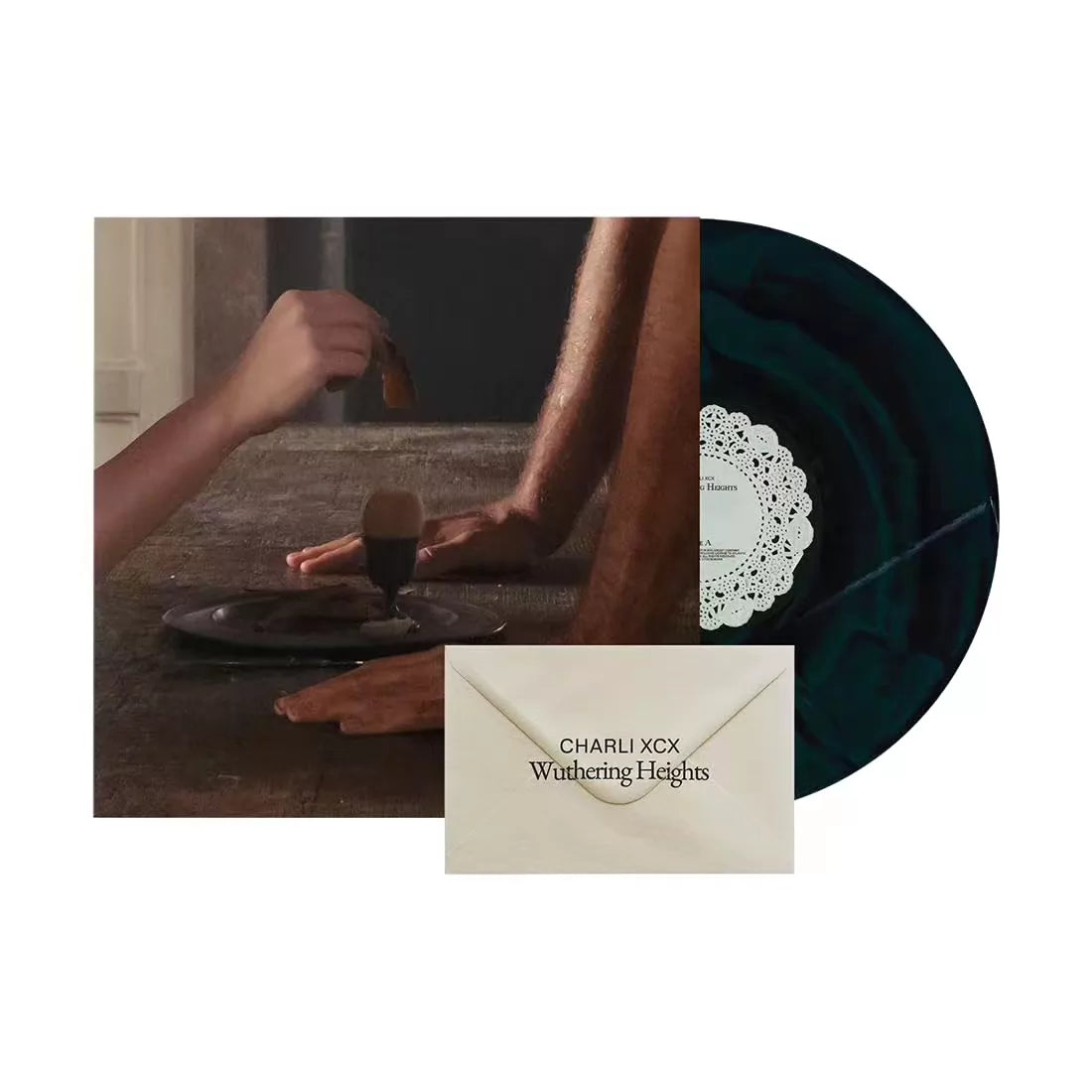 Charli xcx – Wuthering Heights – Green & Black Vinyl (LP)