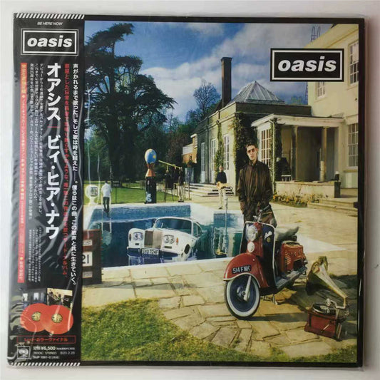 Oasis – Be Here Now – Japanese Red 2LP with Obi