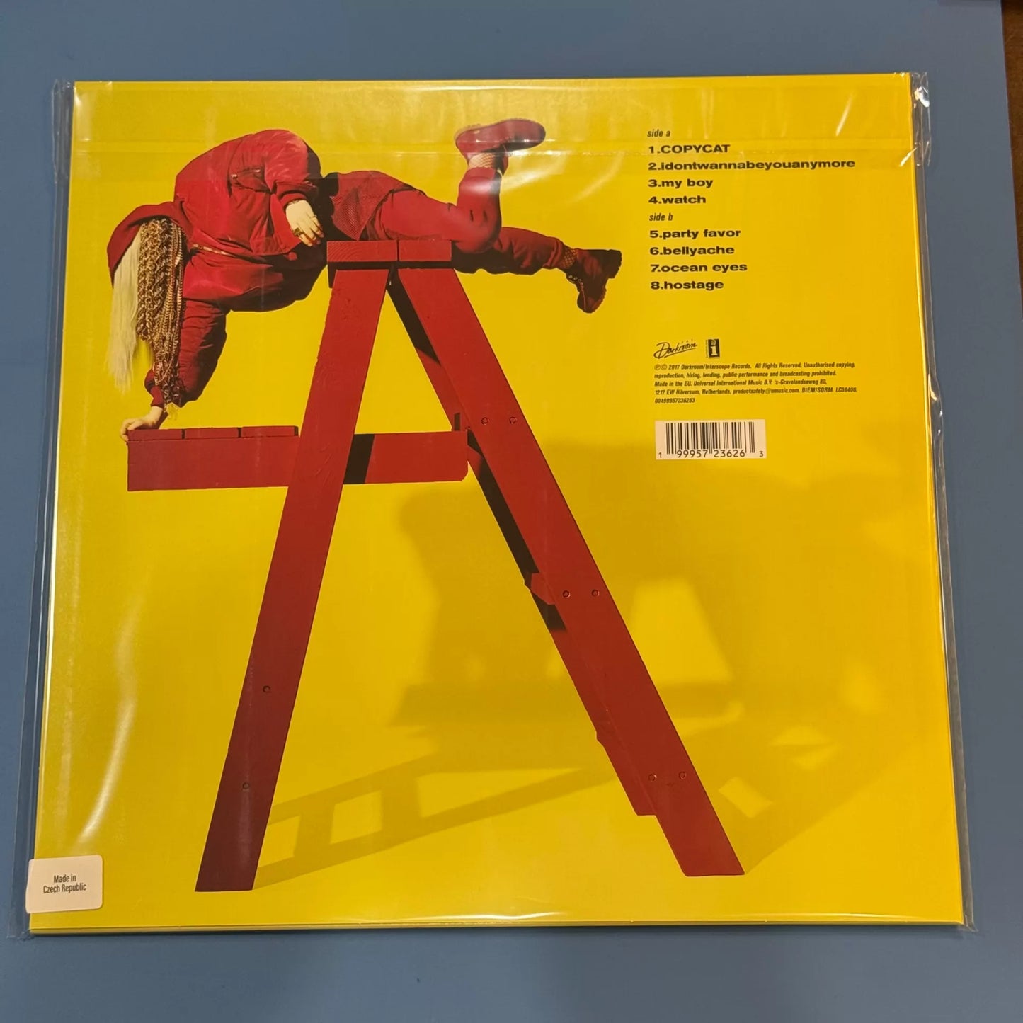 Billie Eilish – dont smile at me – Clear Vinyl (LP) — photo 3