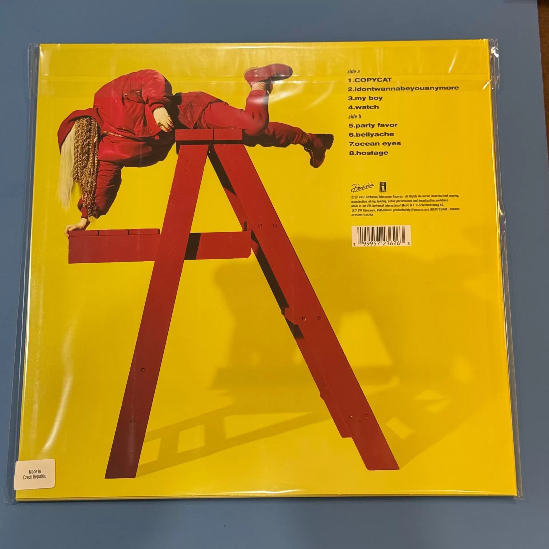 Billie Eilish – dont smile at me – Clear Vinyl (LP) — photo 3