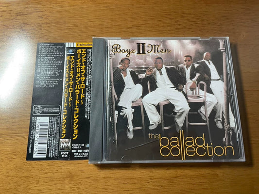 Boyz II Men – The Ballad Collection – Japanese CD with OBI