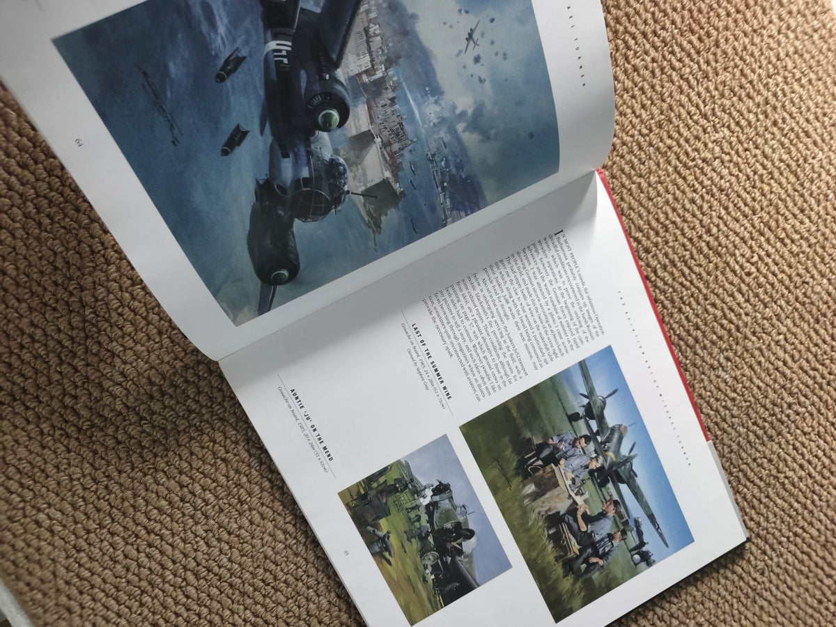 The Aviation Art of Michael Turner – English Hardcover Book – actual item photograph 7