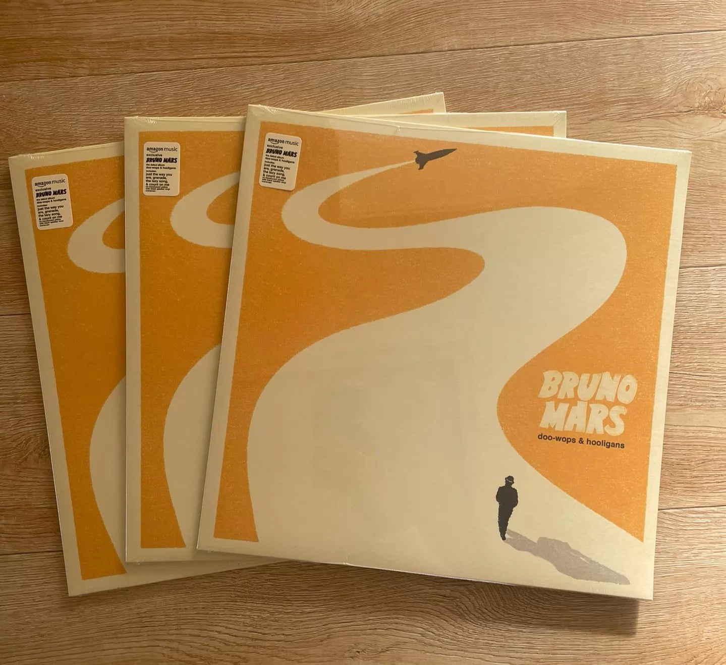 Bruno Mars – Doo-Wops & Hooligans – Yellow & Black Splatter Vinyl (LP)