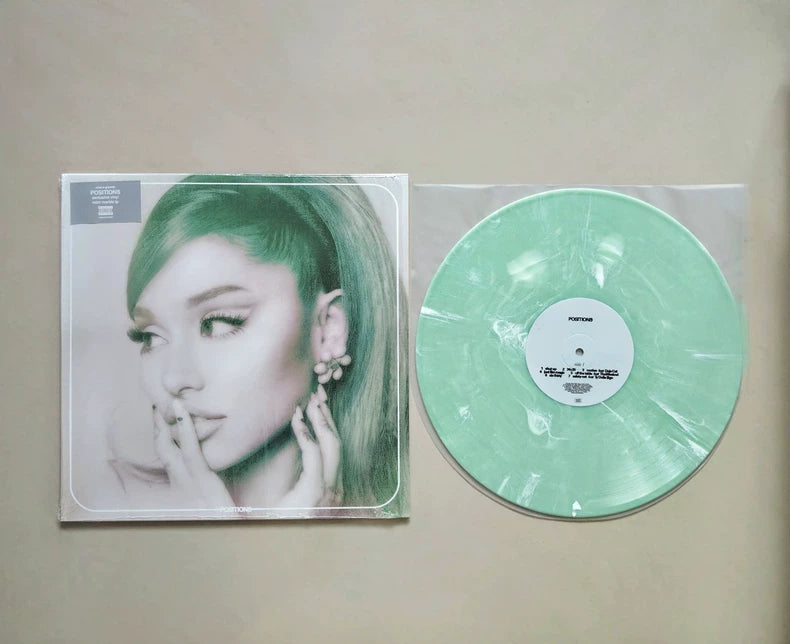 Ariana Grande – Positions – Urban Outfitters Mint Green Vinyl – Opened