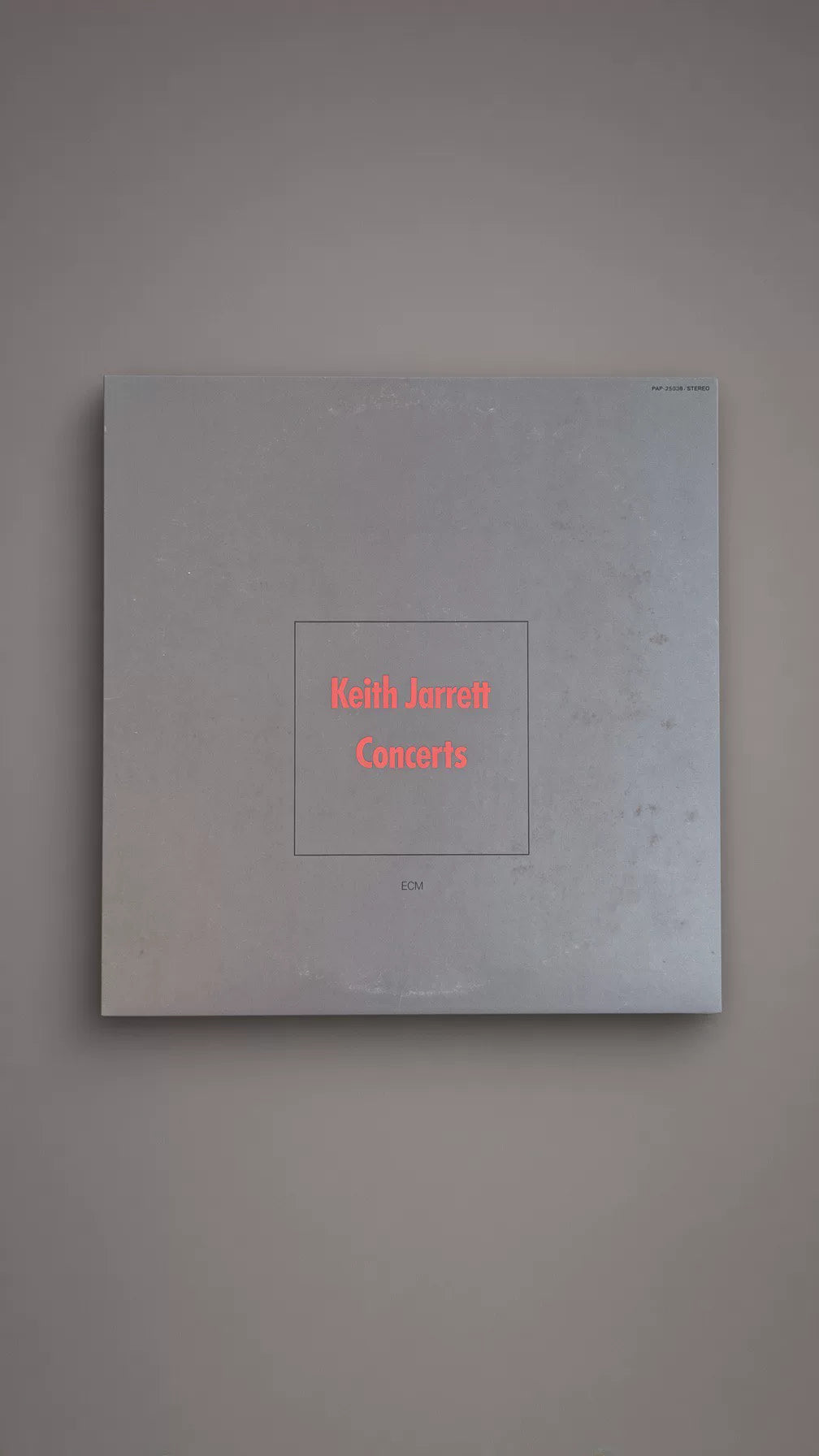 Keith Jarrett – Concerts: Bregenz 1982 Japanese First-Press Vinyl LP — original seller image