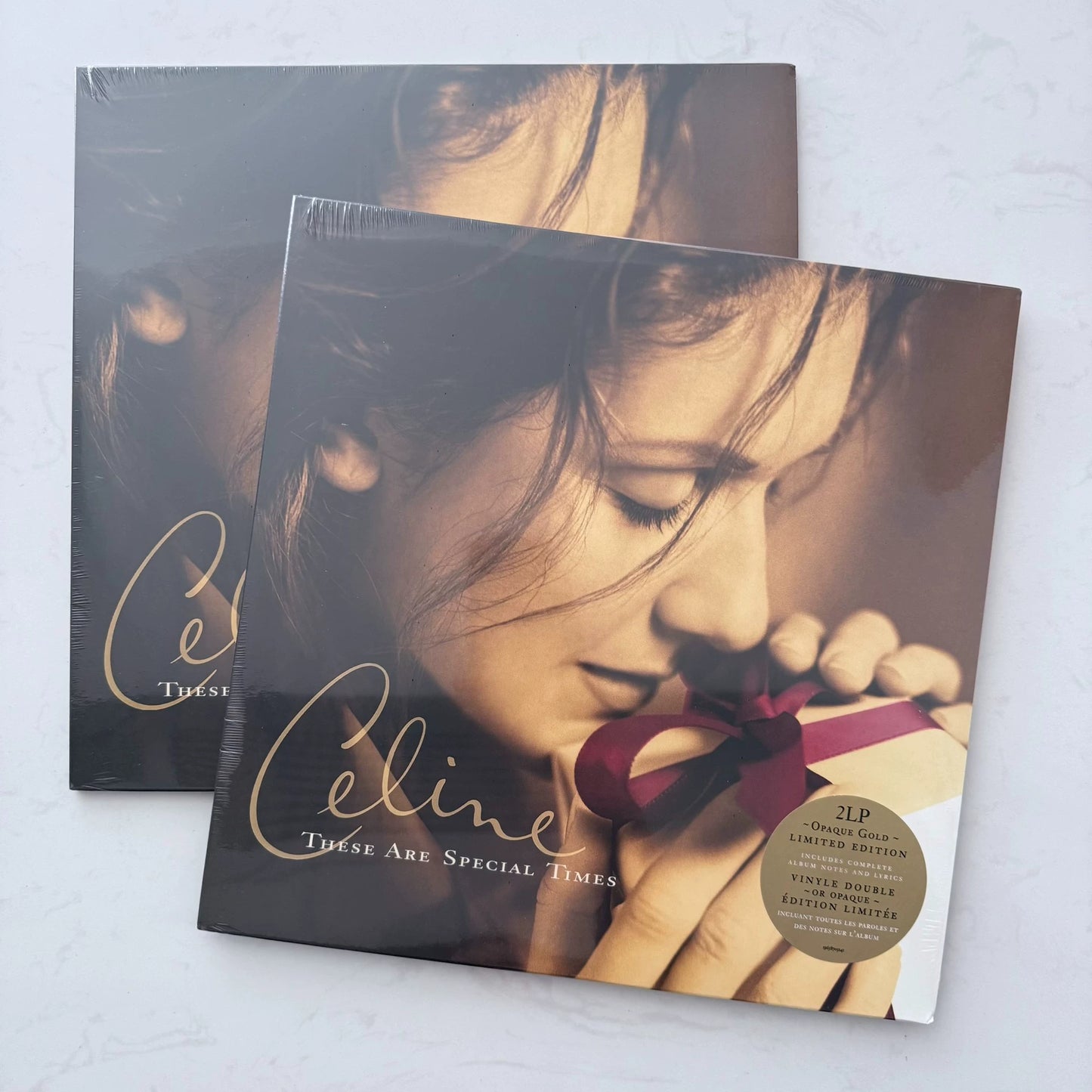 Céline Dion – These Are Special Times (Opaque Gold 2LP, Sealed)