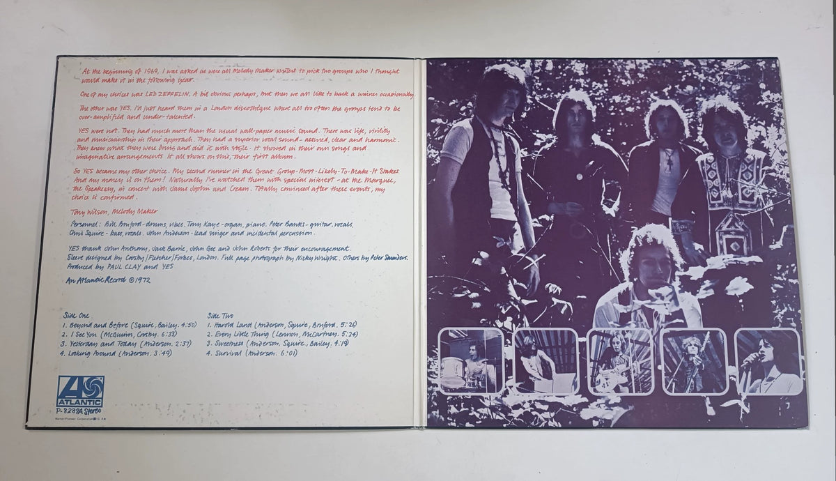 Yes – Yes – Japanese LP