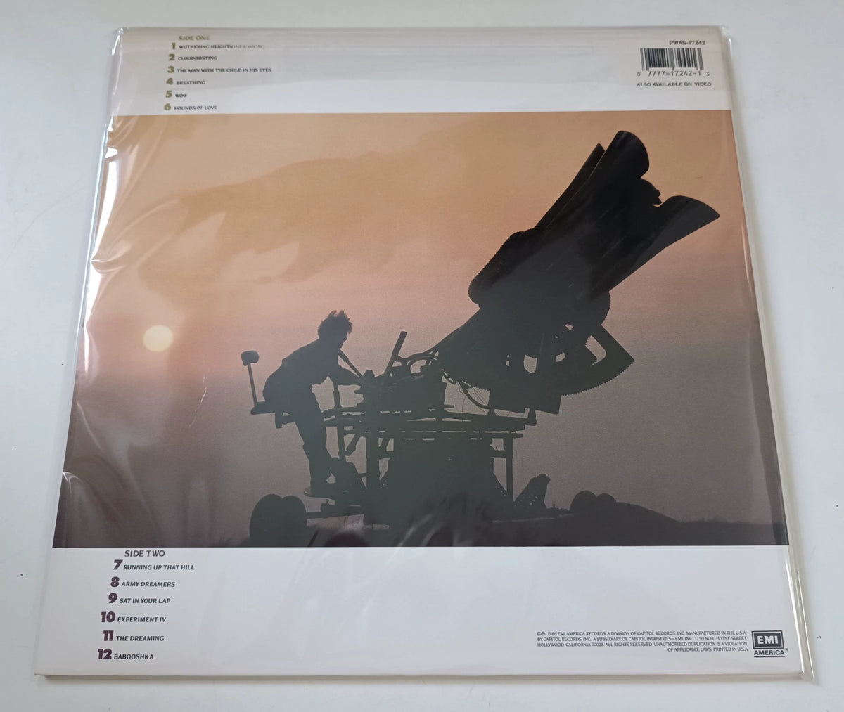 Kate Bush – The Whole Story – US Vinyl LP, Opened – detail 3