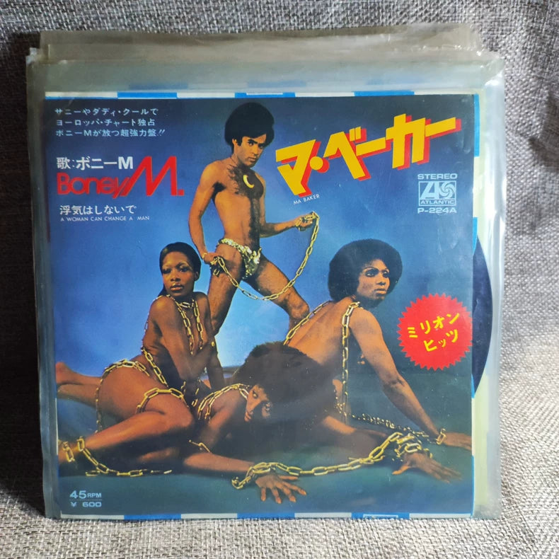 Boney M. – Ma Baker / A Woman Can Change A Man – Japanese 7-Inch Vinyl
