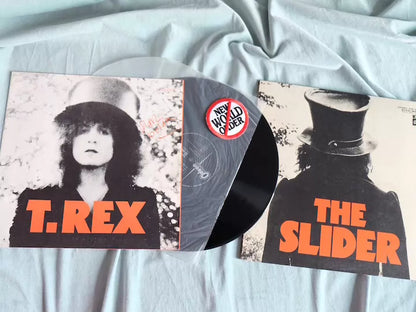 T. Rex – The Slider – Japanese Vinyl LP with Obi – detail 2