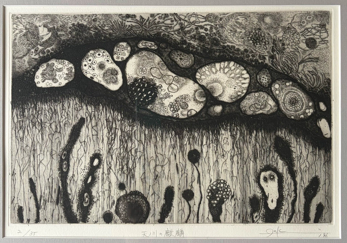Galaxy Kirin – Signed Etching, 1996, 2/35