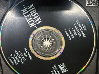 Nirvana – Bleach – US Sub Pop CD – actual item photograph 3