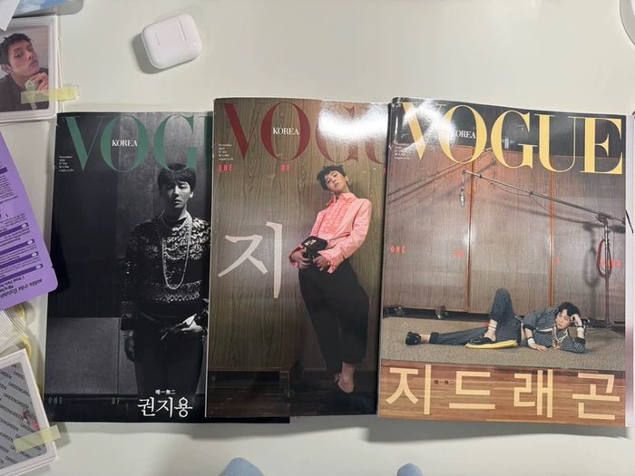 G-DRAGON – Out-of-Print Vogue Magazine – actual product photo 1