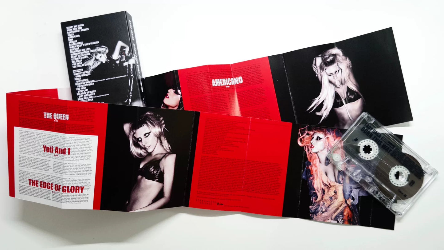Lady Gaga – Born This Way Tenth Anniversary Fan-Made Cassette