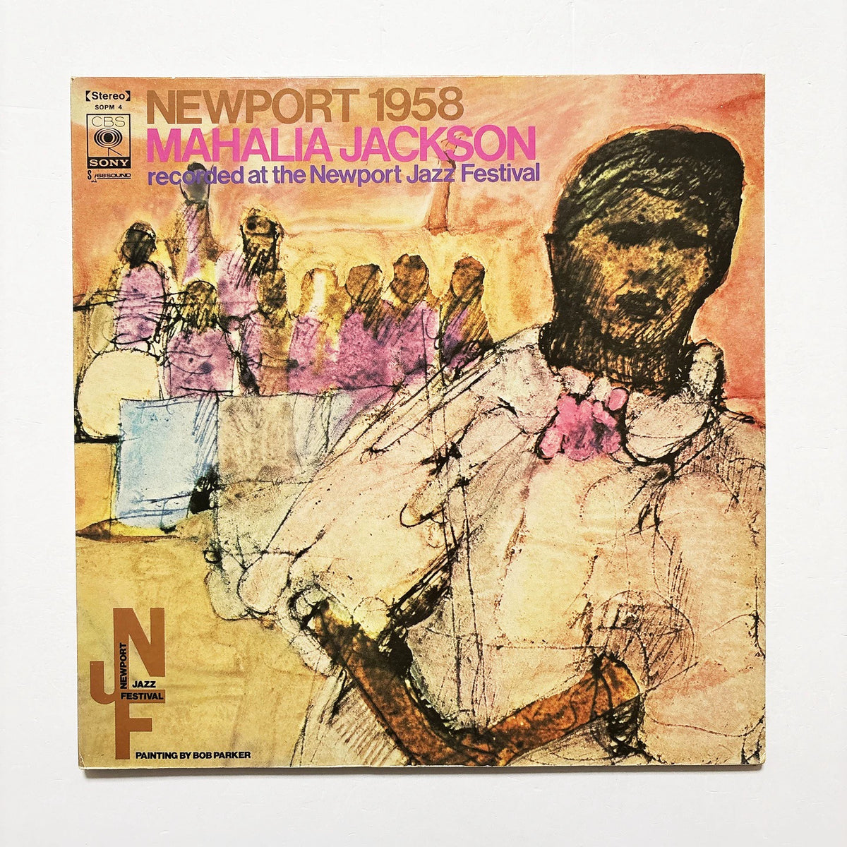 Mahalia Jackson – Newport 1958 – Japanese LP – actual item photograph 1