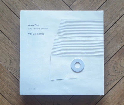 Arvo Pärt – And I Heard a Voice – ECM Vinyl LP — front view