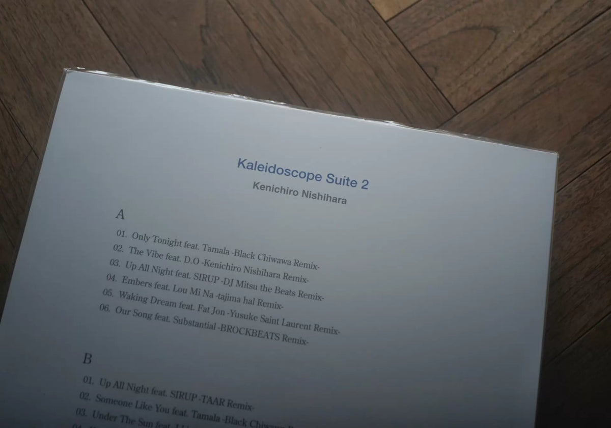 Kenichiro Nishihara – Kaleidoscope Suite 2 – Vinyl LP — product detail 5