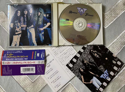 TNT – Realized Fantasies – Japanese CD with OBI – actual item photograph 3