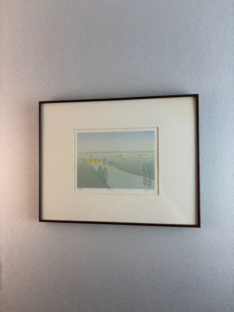 北吉晃 – Landscape – Signed Framed Art Print