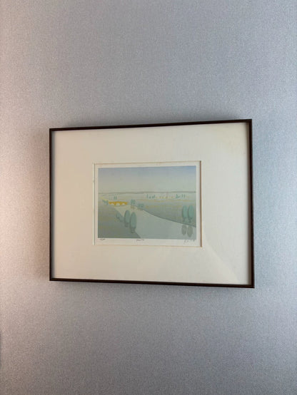 北吉晃 – Landscape – Signed Framed Art Print