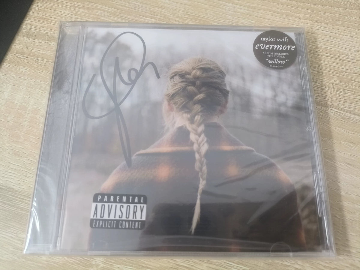 Taylor Swift – Evermore – Signed CD, Sealed