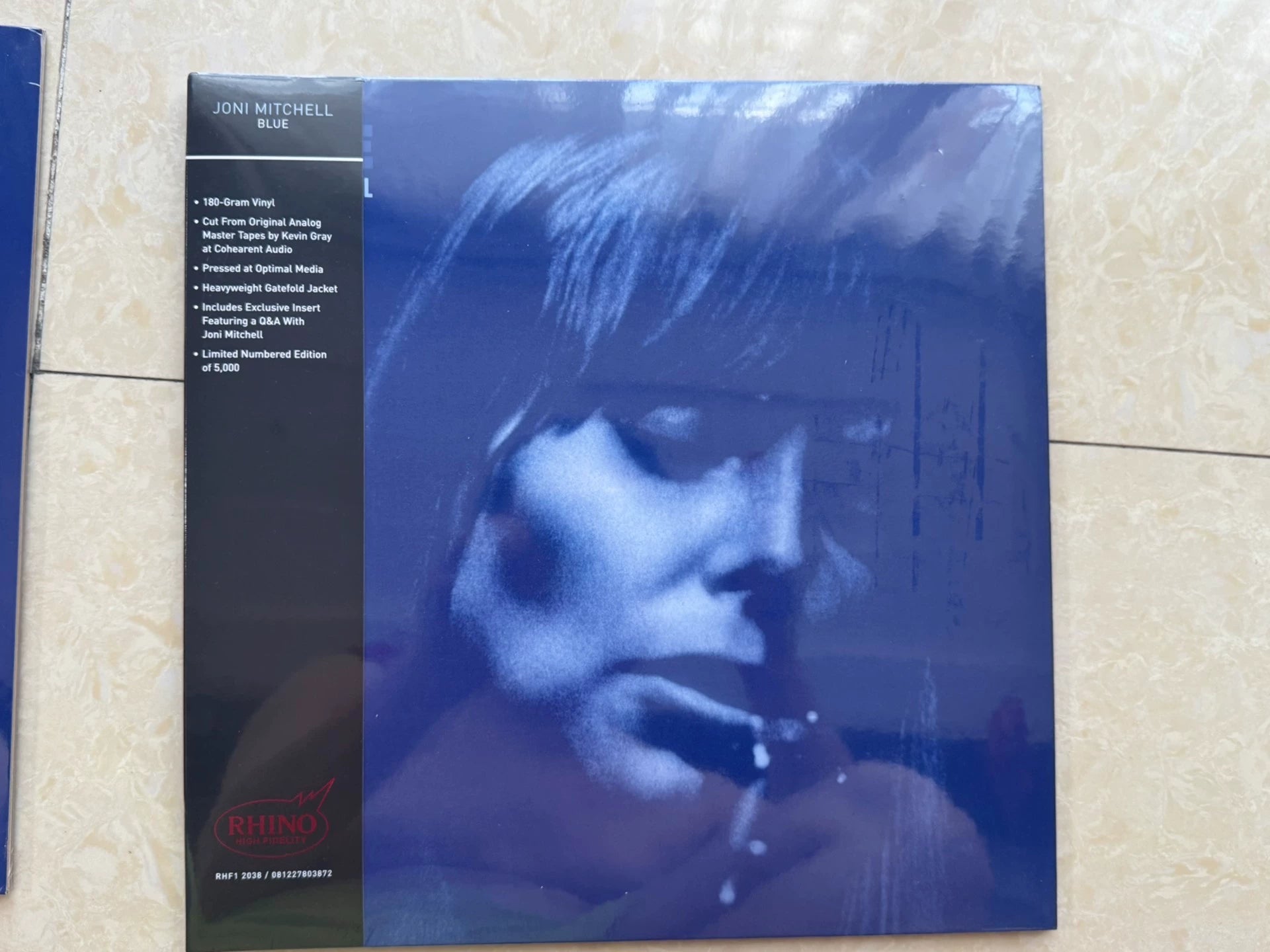 Joni Mitchell – Blue Numbered Audiophile 180g Vinyl LP