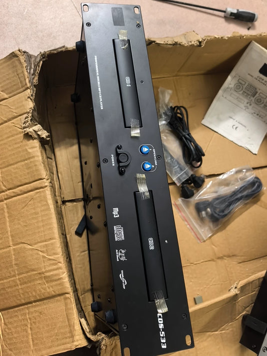 CDS-533 – Dual CD DJ Player with Control Unit, Open Box
