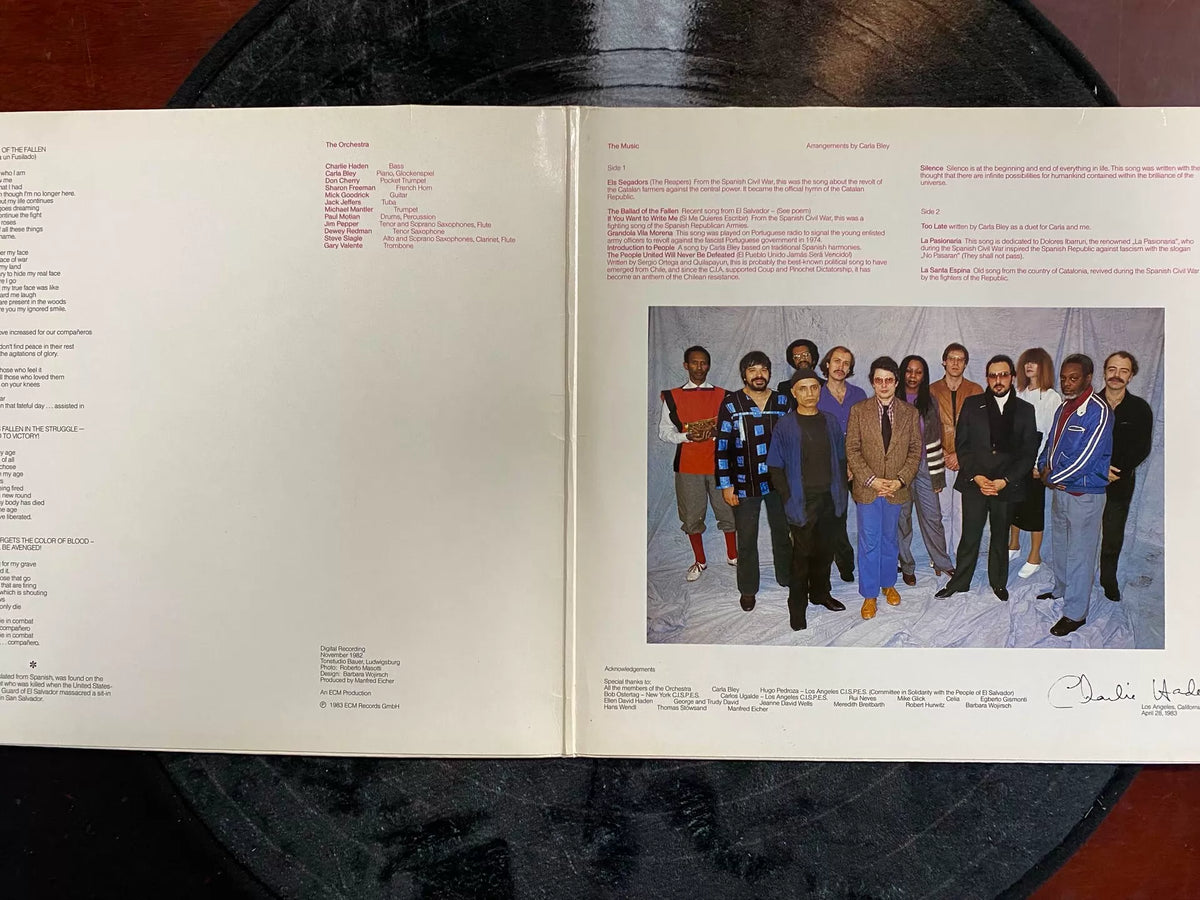 Charlie Haden — The Ballad of the Fallen — product detail 3