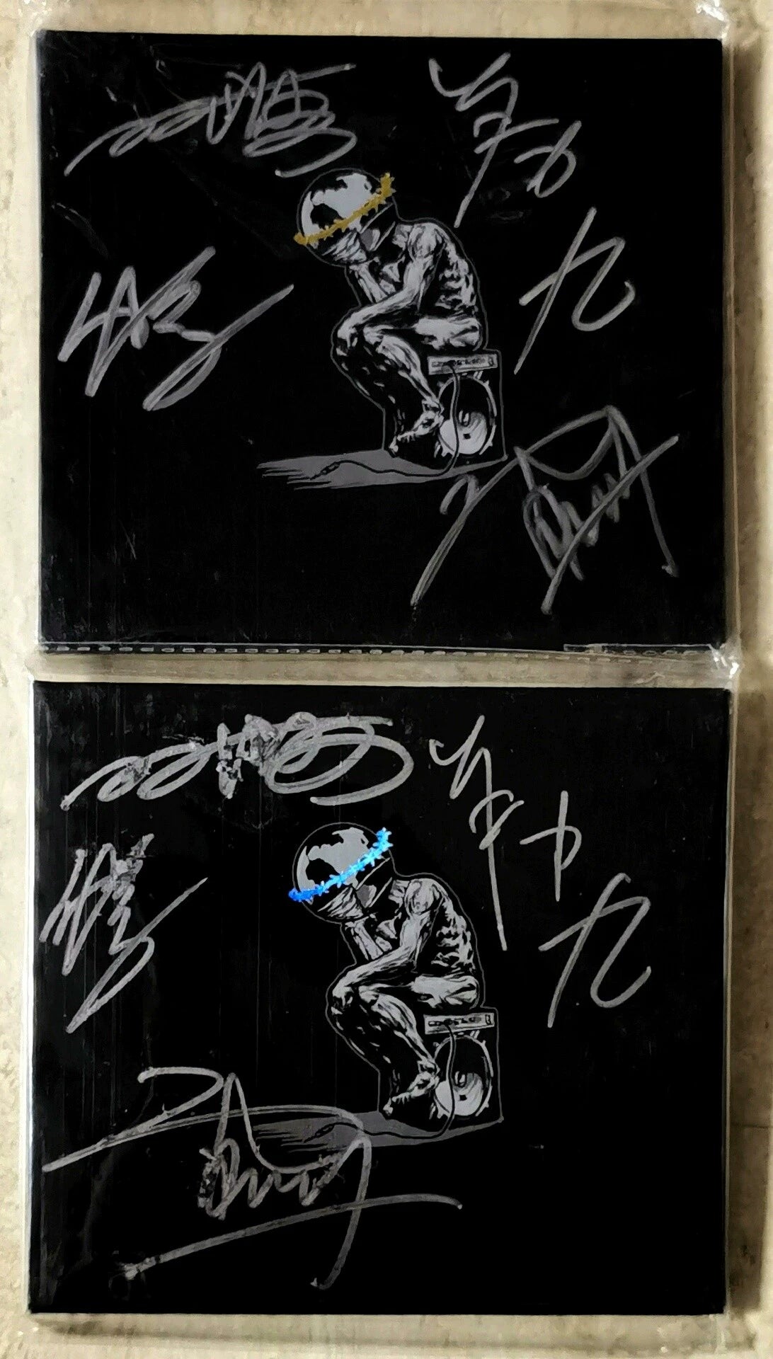 天堂乐队 – 这世界要往哪里去 – Signed Gold & Silver Cover 2CD Bundle