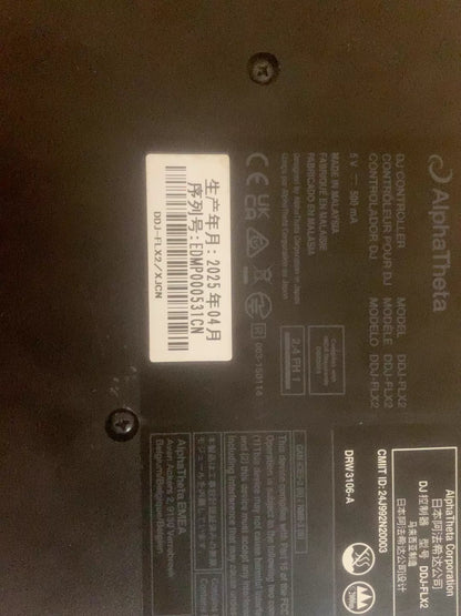 AlphaTheta DDJ-FLX2 DJ Controller – Used – actual item photograph 2