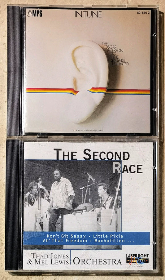 Oscar Peterson / Thad Jones & Mel Lewis – In Tune + The Second Race – 2CD Bundle