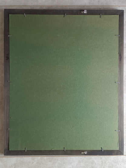 織田義郎 – Signed Framed Landscape Etching