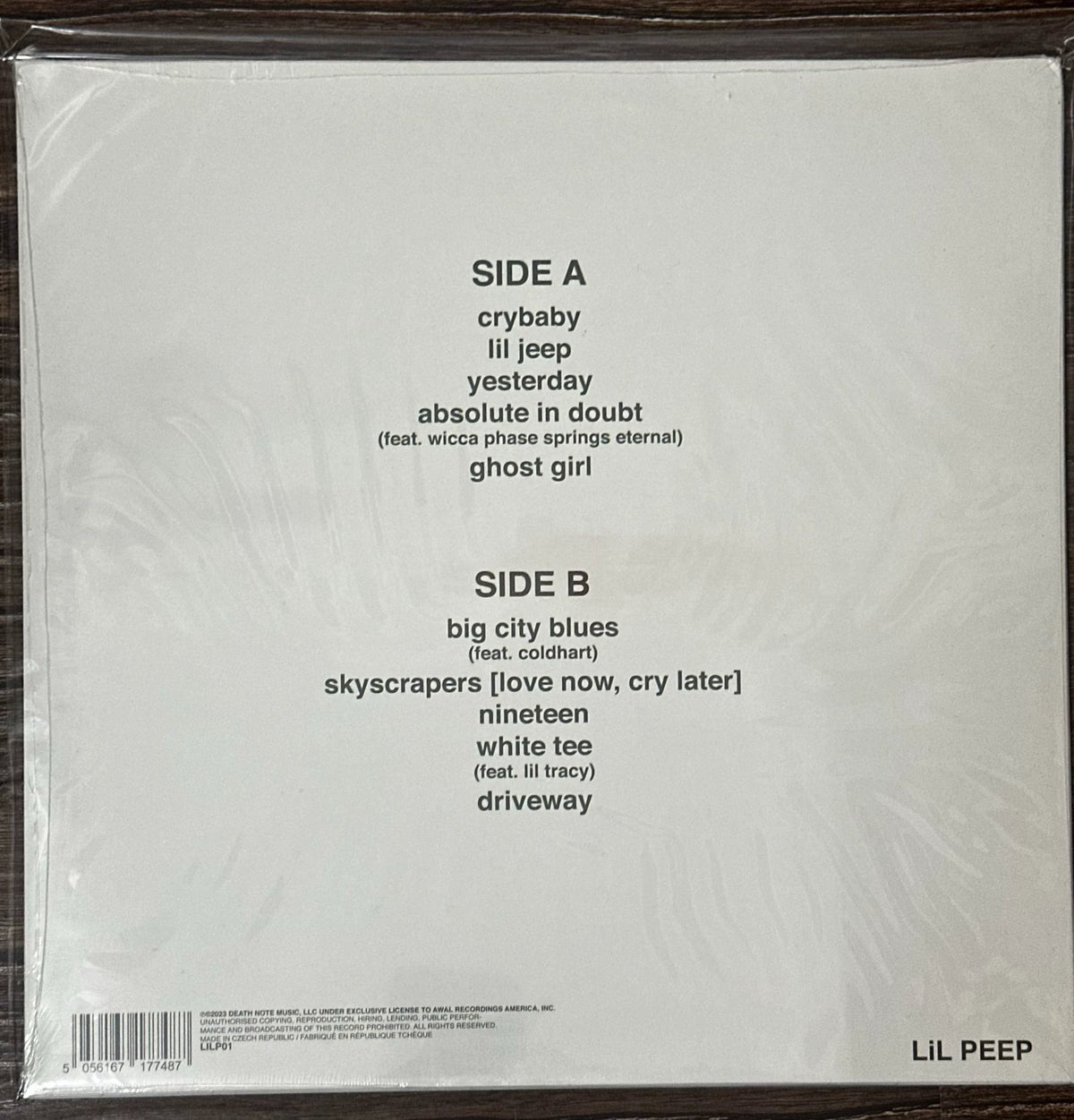 Lil Peep – Crybaby White Vinyl LP