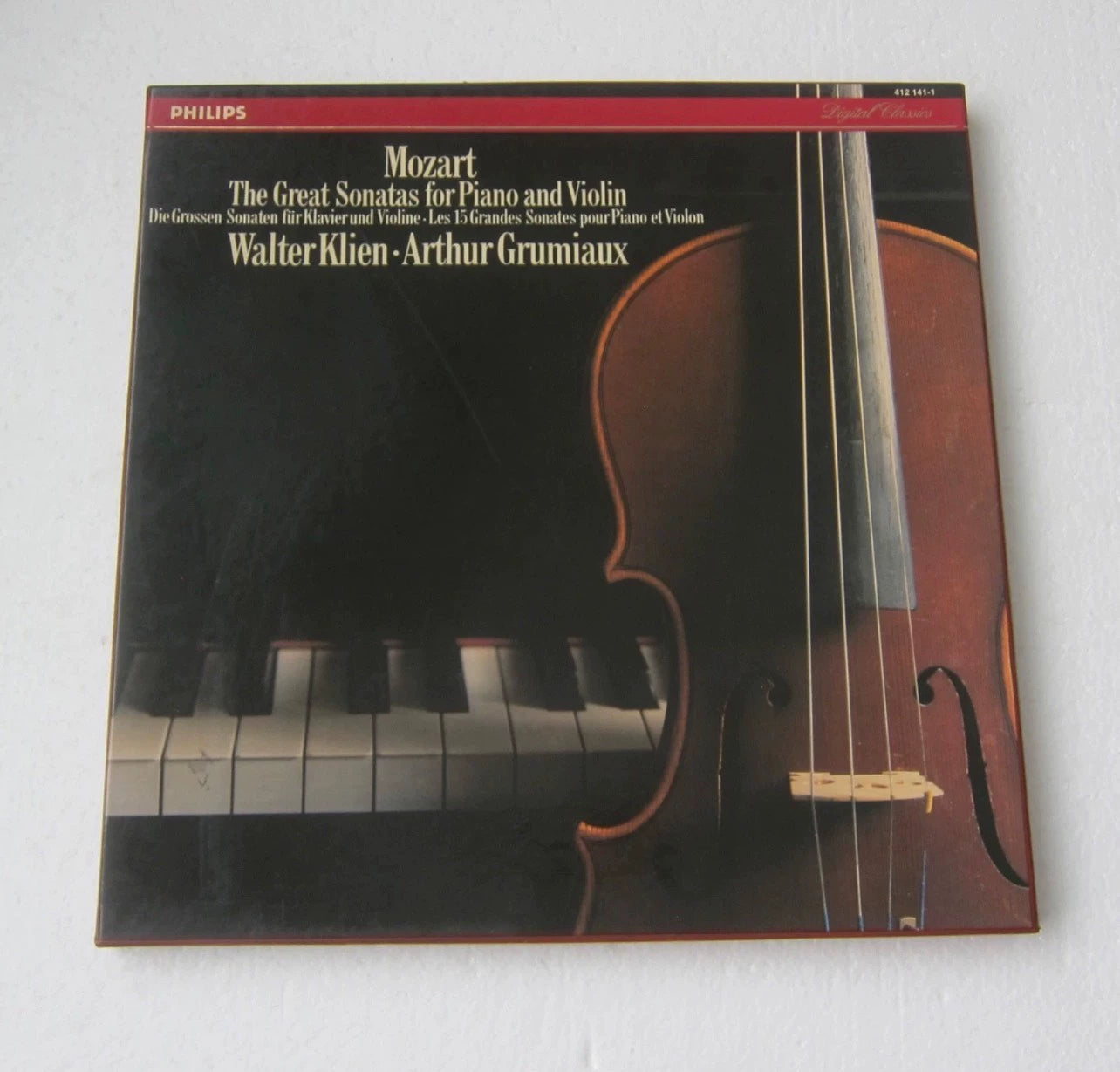 Arthur Grumiaux – Mozart Violin Sonatas Complete 5LP Box